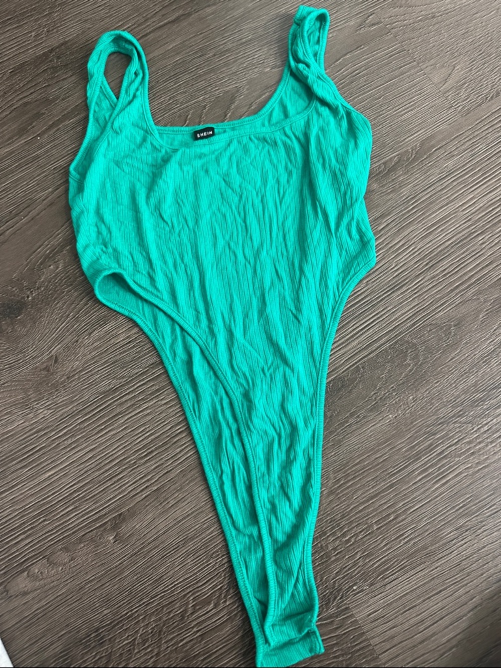 SHEIN Women’s Bodysuit Green